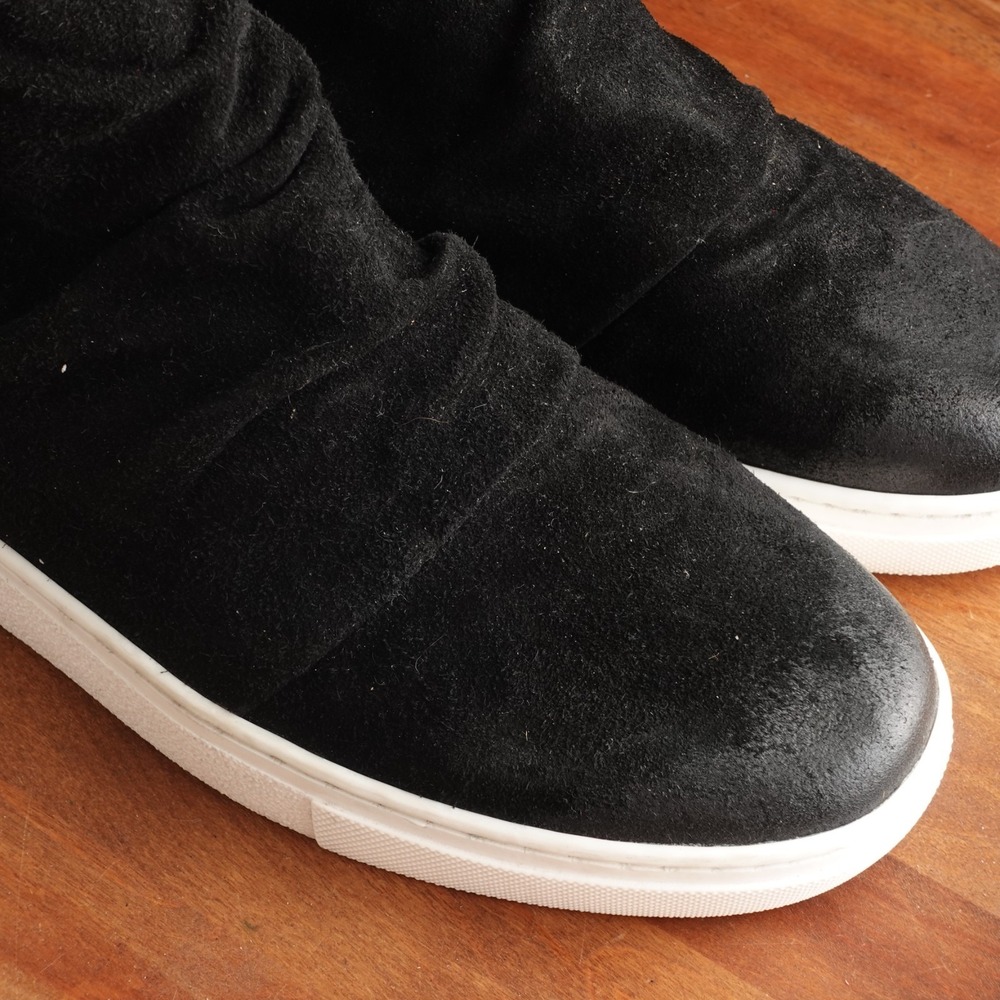 Miz Mooz Sneakers Womens SZ EU 41 US 9.5-10 BLK Lionel Modern Minimalist Shoes - Picture 4 of 15